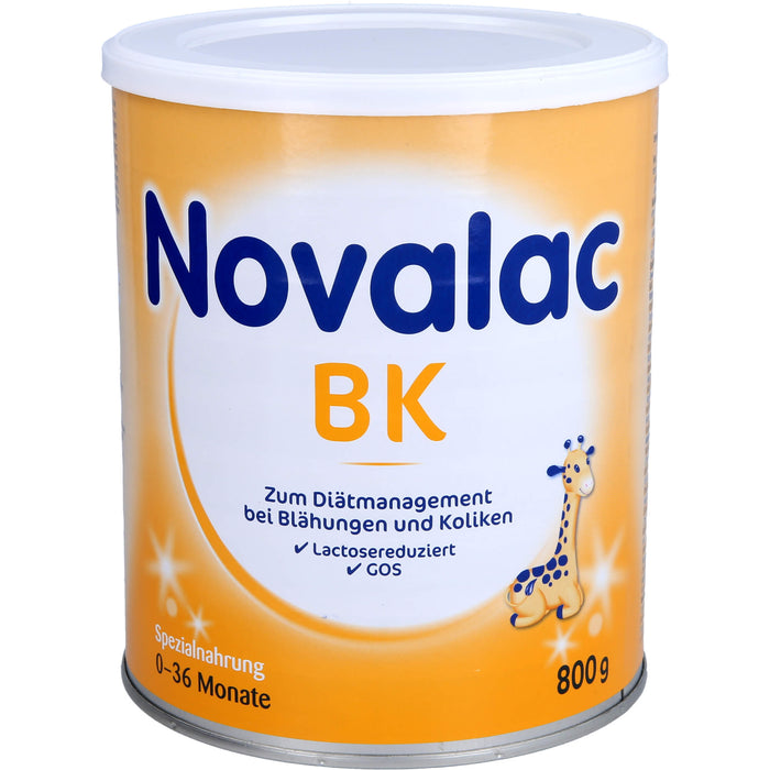 Novalac BK Säuglings-Spezialnahrung von Geburt an bei Blähungen & Koliken, 800 g Poudre