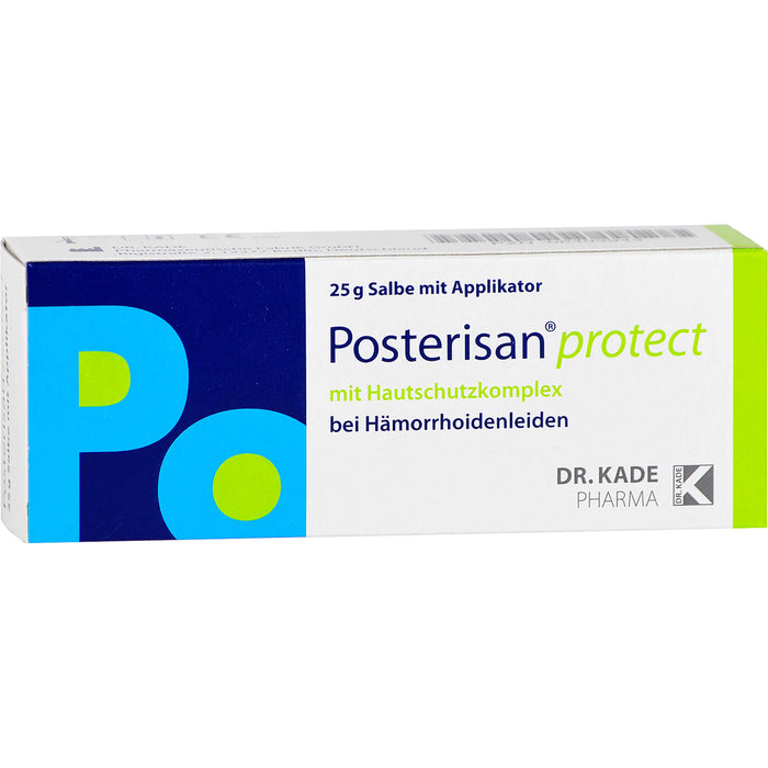 Posterisan protect bei Hämorrhoidenleiden Salbe mit Applikator, 25 g Salbe