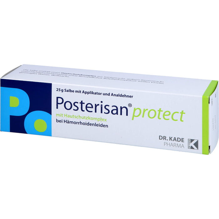 Posterisan protect, Salbe mit Analdehner, 25 pc Dispositif