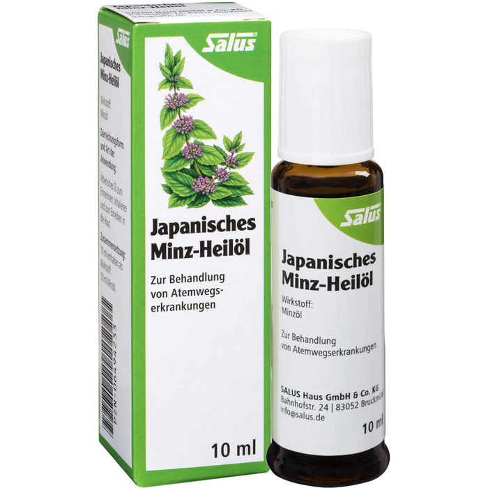 Japanisches Minz-Heilöl Salus, 10 ml Etheric oil