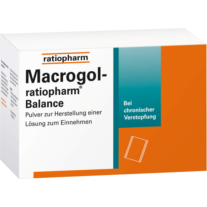 Macrogol-ratiopharm Balance Pulv. zur Herstell. einer Lösung zum Einnehmen, 50 St PLE