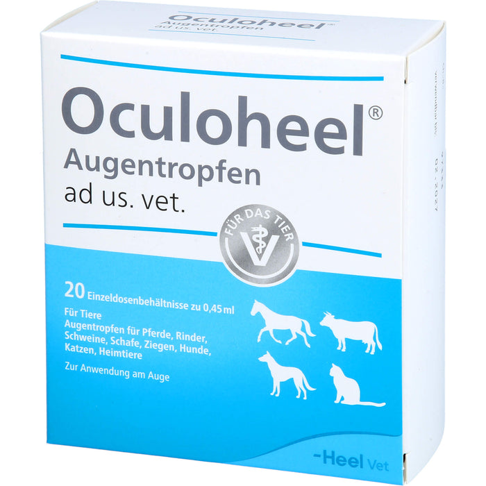 Oculoheel Augentropfen ad us. vet., 20 pcs. Solution