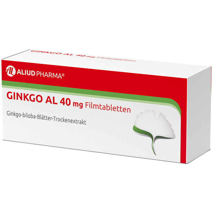 Ginkgo AL 40 mg Filmtabletten, 120 St FTA