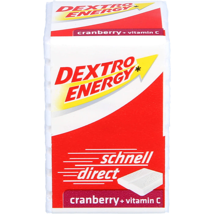 DEXTRO ENERGY Cranberry + Vitamin C Dextrosetäfelchen, 46 g Comprimés