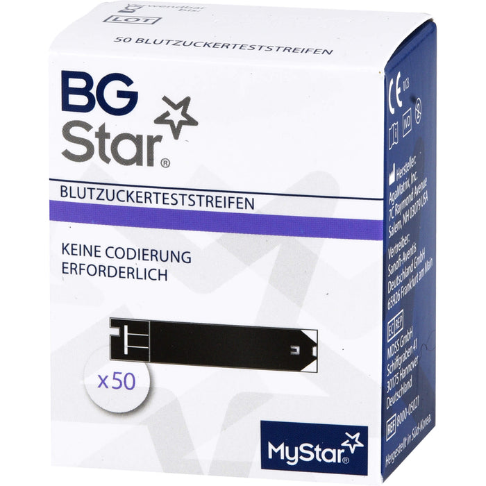 BG Star Teststreifen, 50 pcs. Test strips