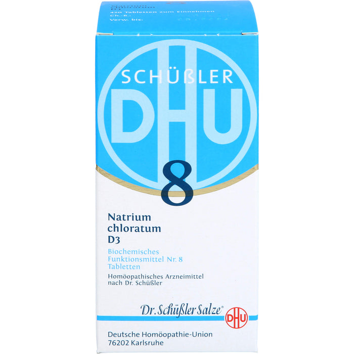 DHU Schüßler-Salz Nr. 8 Natrium chloratum D 3 Tabletten, 420 St. Tabletten