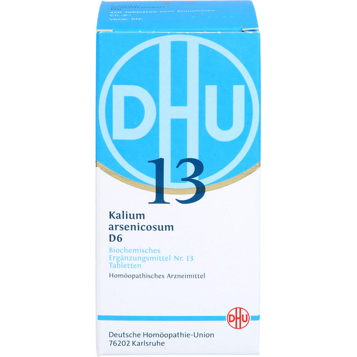 DHU Schüßler-Salz Nr. 13 Kalium arsenicosum D6 Tabletten, 420 St. Tabletten