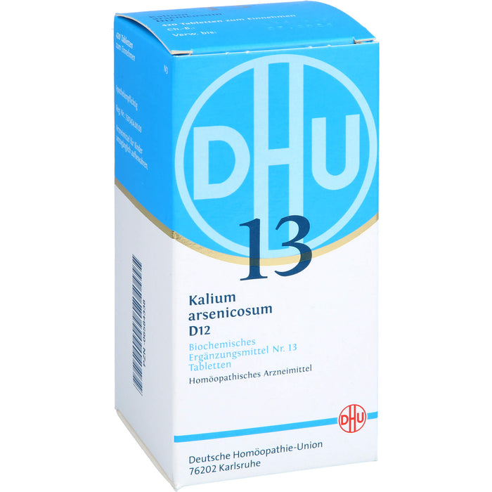 DHU Schüßler-Salz Nr. 13 Kalium arsenicosum D12 Tabletten, 420 St. Tabletten