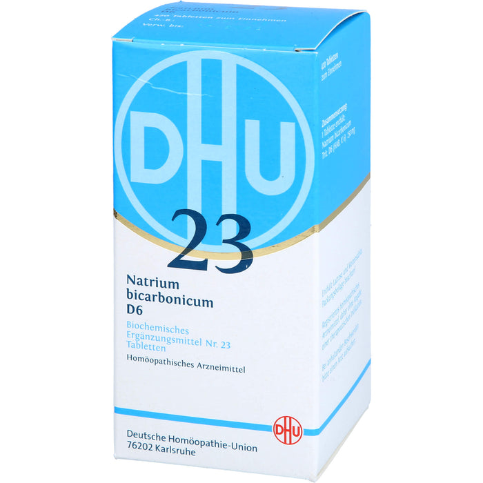 DHU Schüßler-Salz Nr. 23 Natrium bicarbonicum D6 Tabletten, 420 pc Tablettes