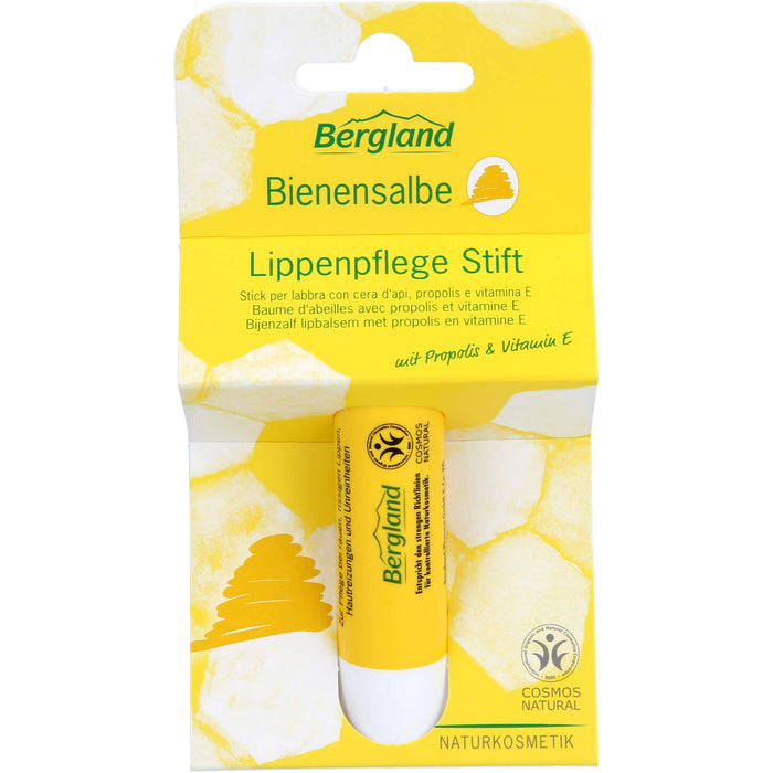 Bergland Bienensalbe Lippenpflege Stift, 1 pc Plume