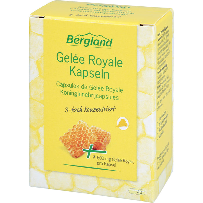 Bergland Gelée Royale Kapseln, 40 pc Capsules