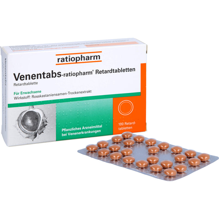 Venentabs-ratiopharm Retardtabletten, 100 pcs. Tablets