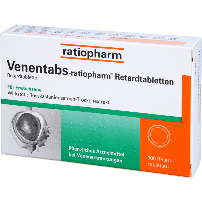 Venentabs-ratiopharm Retardtabletten, 100 pcs. Tablets