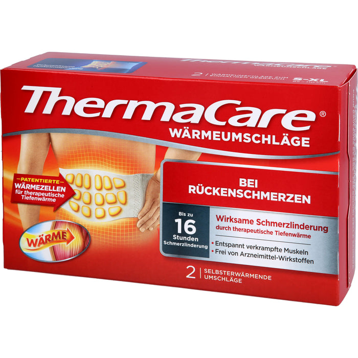 ThermaCare Wärmeumschläge Rücken, 2 pc Enveloppes