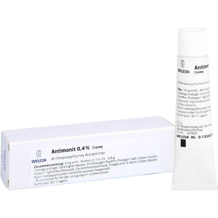 Antimonit 0,4% Weleda Creme, 25 g CRE