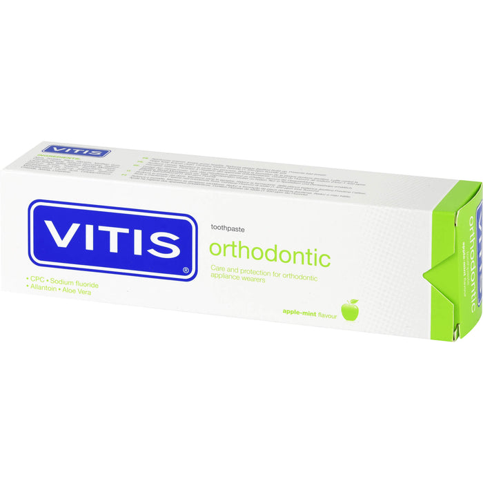 VITIS orthodontic Zahnpasta, 100 ml Dentifrice