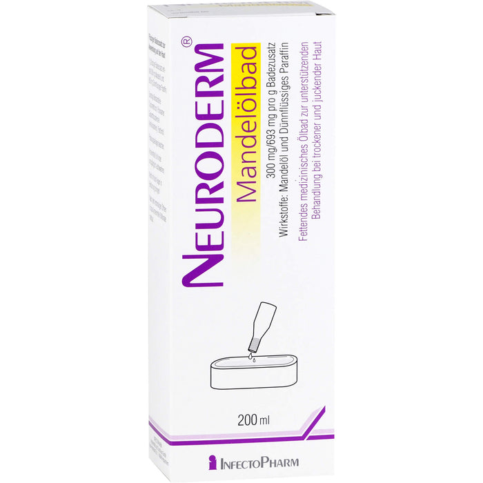 NEURODERM Mandelölbad bei trockener und juckender Haut, 200 ml Additif pour le bain