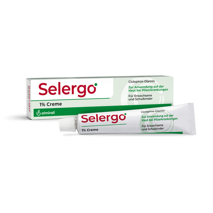 Selergo 1 % Creme bei Pilzerkrankungen der Haut, 20 g Creme