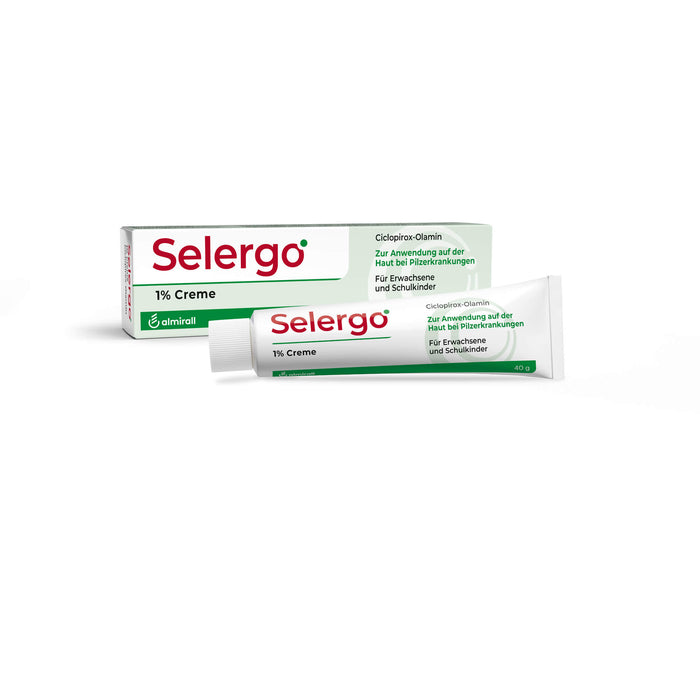 Selergo 1% Creme bei Pilzerkrankungen der Haut, 40 g Creme