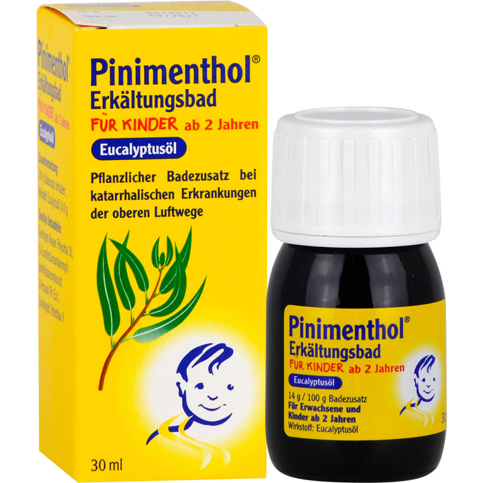 Pinimenthol Erkältungsbad für Kinder ab 2 Jahren, 30 ml Additif pour le bain