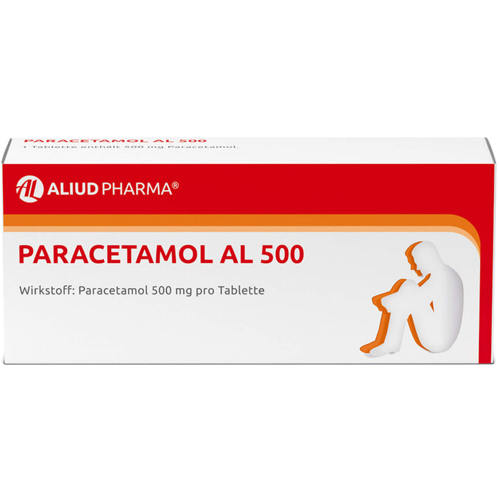 Paracetamol AL 500 Tabletten, 20 pc Tablettes