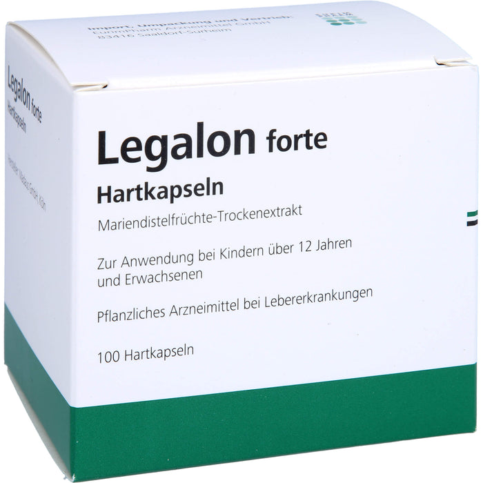 Legalon forte Eurim Hartkapseln, 100 St HKP