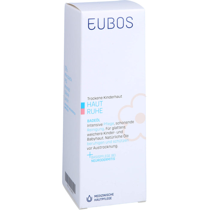 EUBOS Kinder Haut Ruhe Badeöl, 125 ml Huile