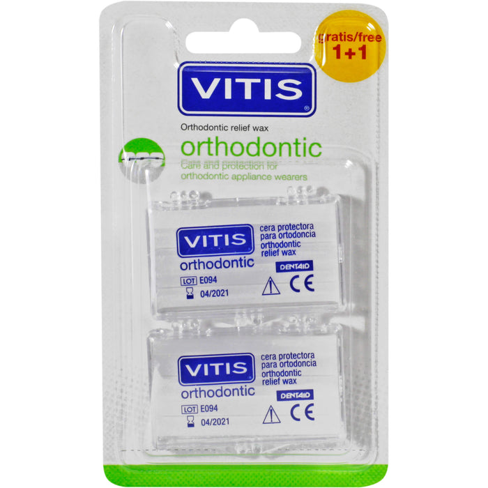 VITIS orthodontic kieferorthopädisches Wachs für Brackets und Draht, 10 pc Bandeau