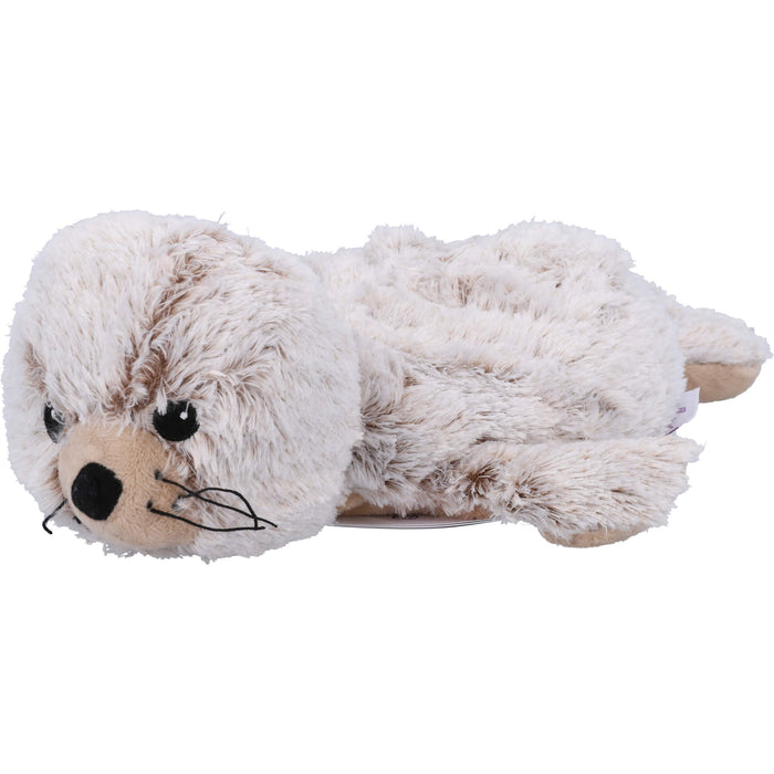 Wärme-Stofftier Robbe Sunny braunmeliert, 1 pcs. soft toy