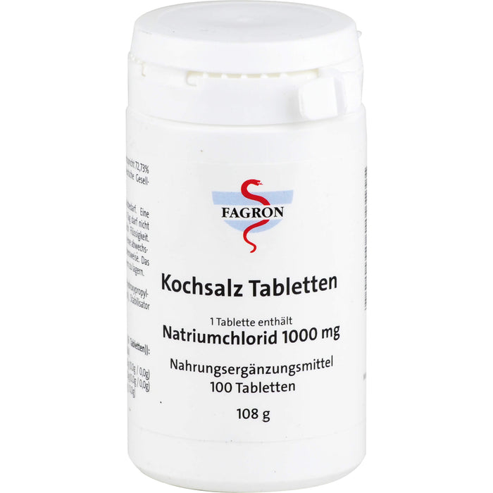 FAGRON Kochsalz Tabletten, 100 pcs. Tablets