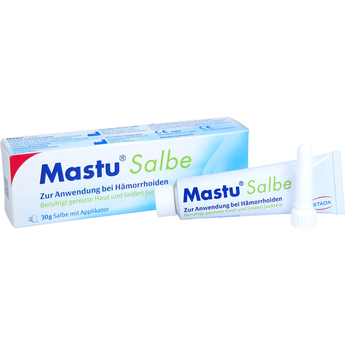 Mastu Salbe beruhigt gereizte Haut und mildert Juckreiz, 30 g Ointment