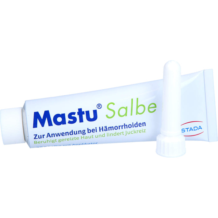 Mastu Salbe beruhigt gereizte Haut und mildert Juckreiz, 30 g Ointment