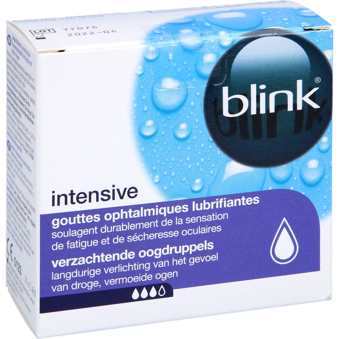 blink intensive beruhigende Augentropfen, 20 pcs. Single-dose pipettes