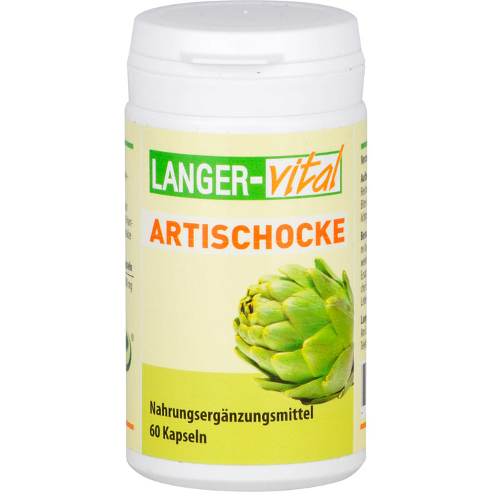 LANGER-vital Artischocke Kapseln, 60 St. Kapseln