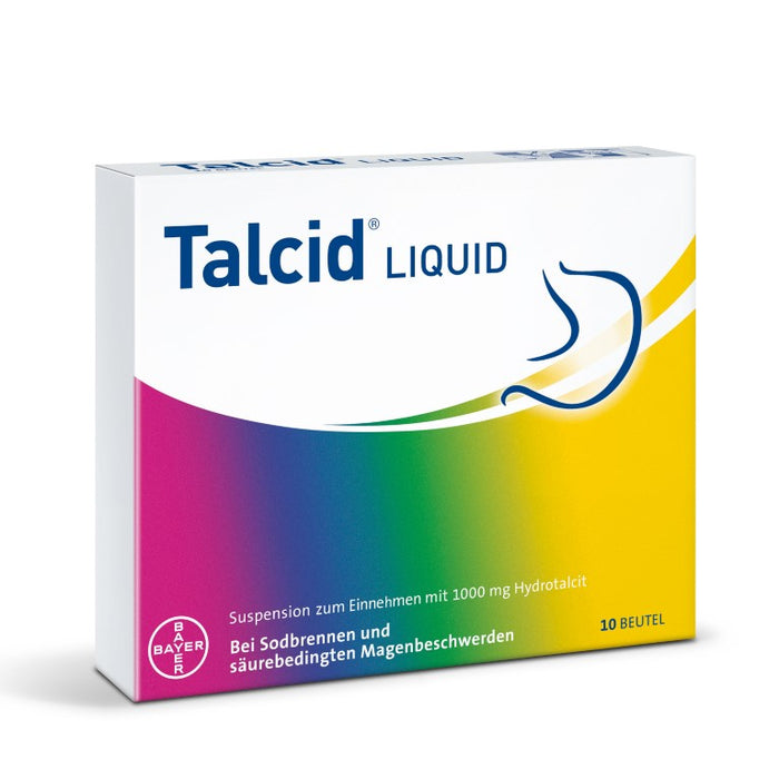 Talcid Liquid Beutel, 10 pc Solution