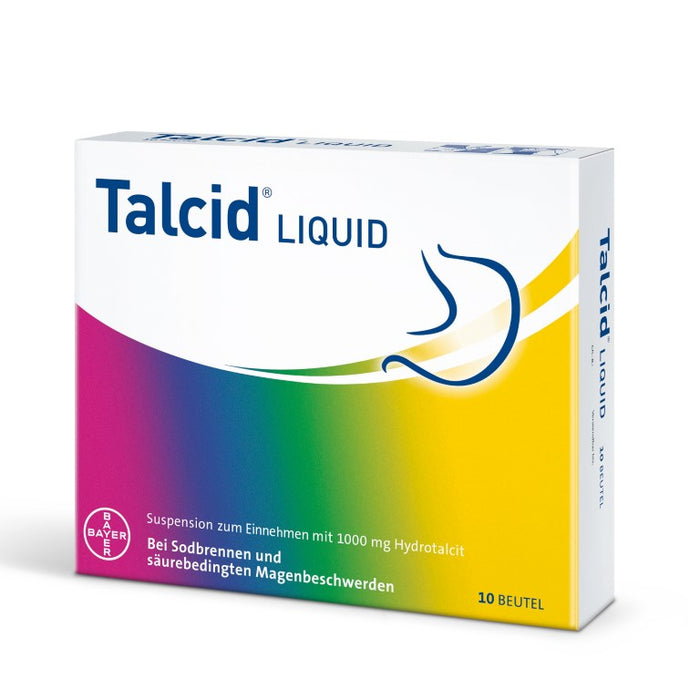 Talcid Liquid Beutel, 10 St. Lösung