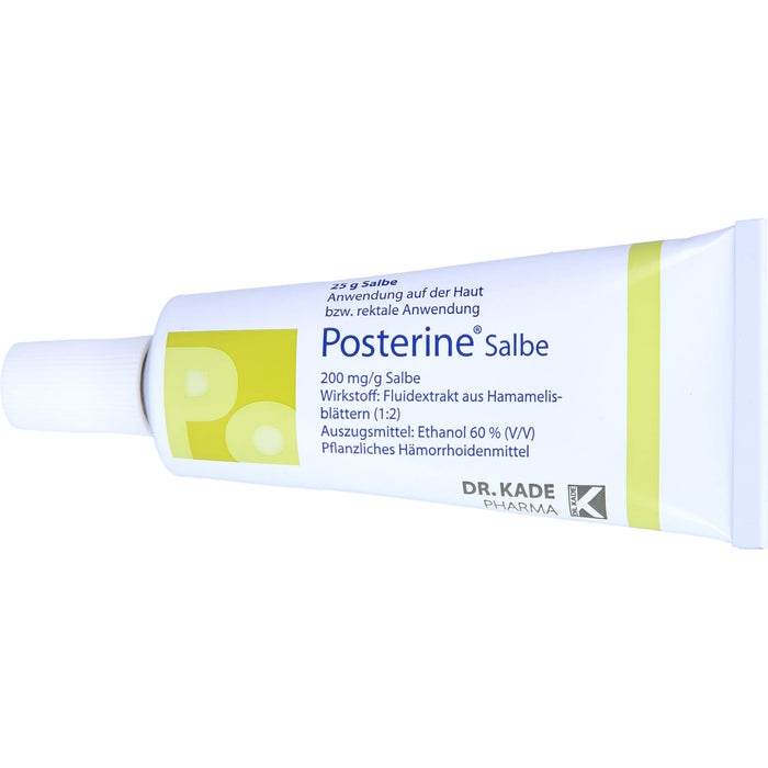 Posterine pflanzliches Hämorrhoidenmittel Salbe mit Applikator N1, 25 g Ointment