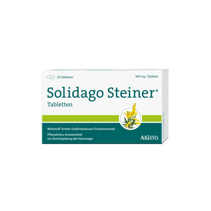 Solidago Steiner Tabletten zur Durchspülung der Harnwege, 20 pcs. Tablets