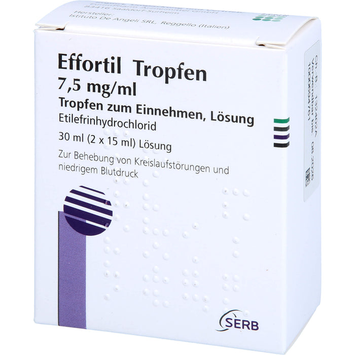 Effortil Tropfen Reimport EurimPharm, 30 ml Solution