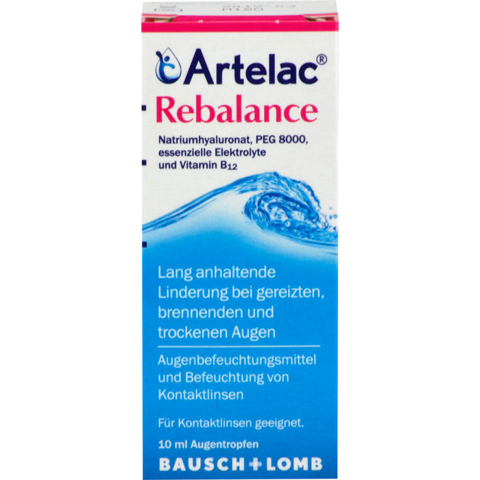 Artelac Rebalance Augentropfen Tropfflasche, 10 ml Solution