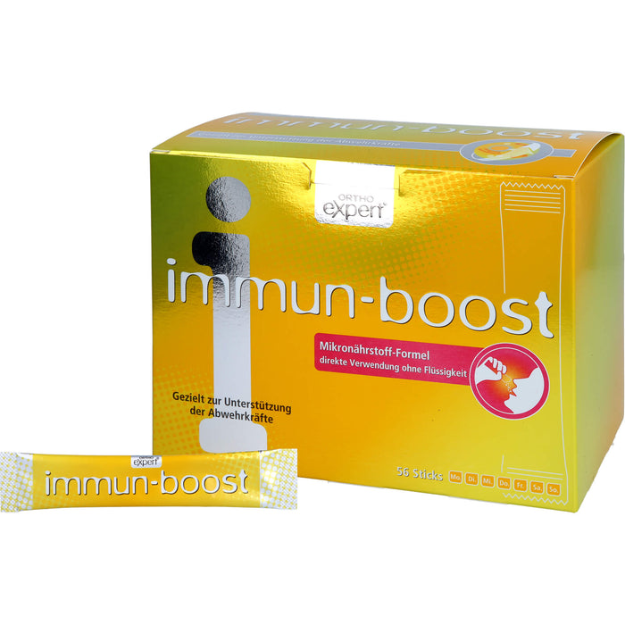 immun-boost Orthoexpert Direktgranulat zur Unterstützung der Abwehrkräfte, 56 pcs. Sachets