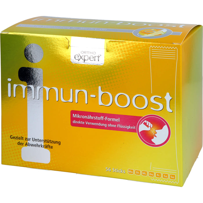 immun-boost Orthoexpert Direktgranulat zur Unterstützung der Abwehrkräfte, 56 pcs. Sachets