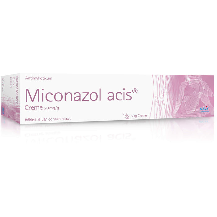 Miconazol acis Creme Antimykotikum, 50 g Crème