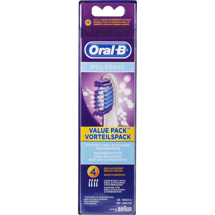 Oral-B Aufsteckbürsten Pulsonic, 4 pcs. Toothbrush