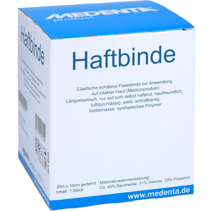 HAFTBINDE ELASTISCH 20MX10CM, 1 St. Binde