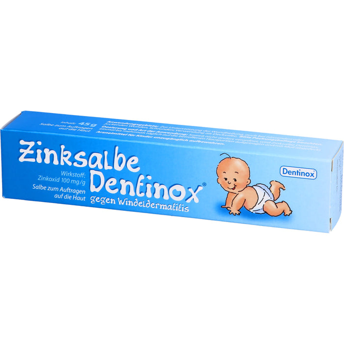 Zinksalbe Dentinox gegen Windeldermatitis, 45 g Onguent