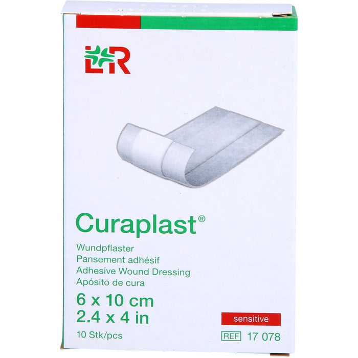 Curaplast sensitive Wundschnellverband 6 cm x 10 cm, 10 pc Pansement