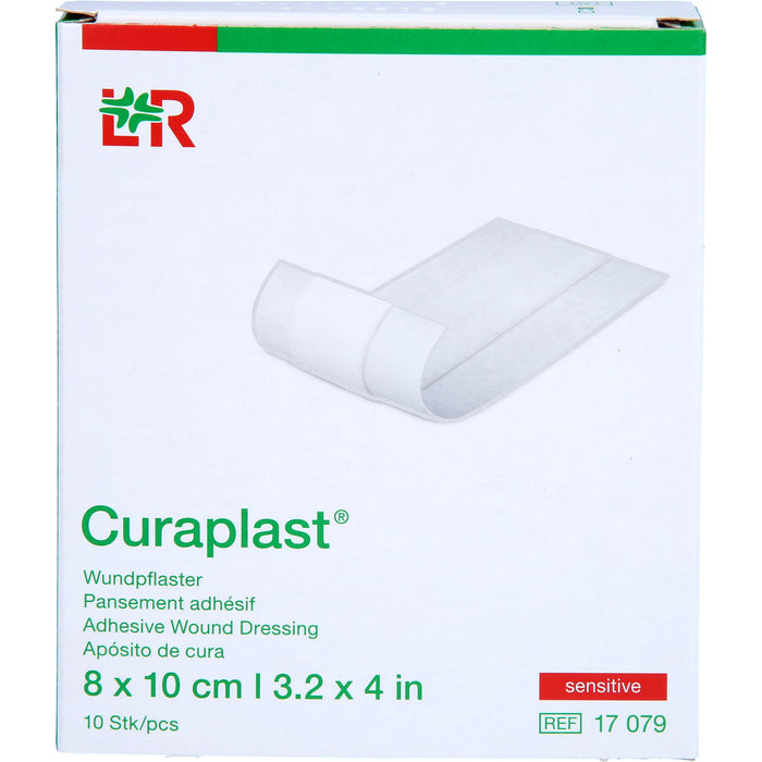 Curaplast sensitive Wundschnellverband 8 cm x 10 cm, 10 pc Pansement