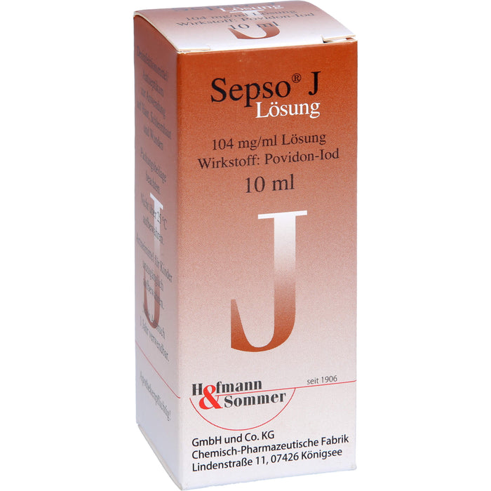 Sepso J Lösung, 10 ml Solution