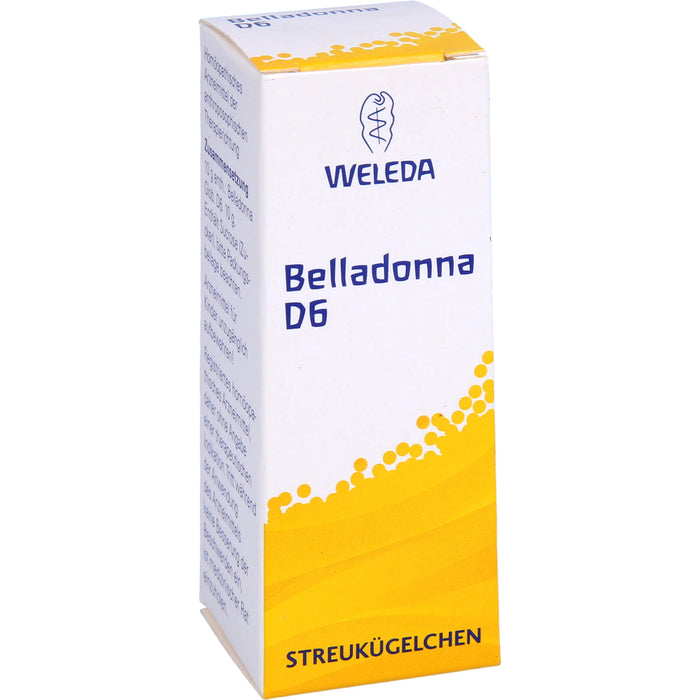 WELEDA Belladonna D 6 Globuli, 10 g Globules